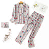 Long Sleeve Patterned Loungewear Set