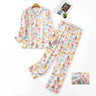 Long Sleeve Patterned Loungewear Set