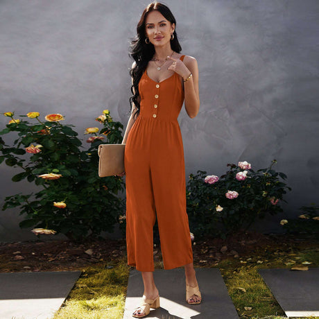 Loose Fitting Summer Jumpsuit