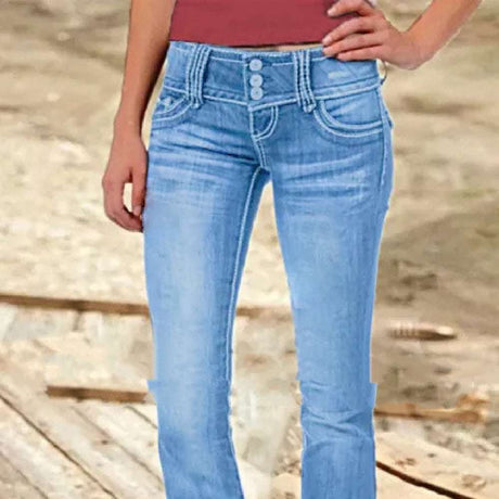 Low Waist Flared Jeans