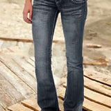 Low Waist Flared Jeans