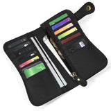 Men's Genuine Leather Anti-theft Long Chain Wallet