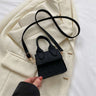 New Simple Small Felt Shoulder Bag