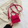 New Simple Small Felt Shoulder Bag