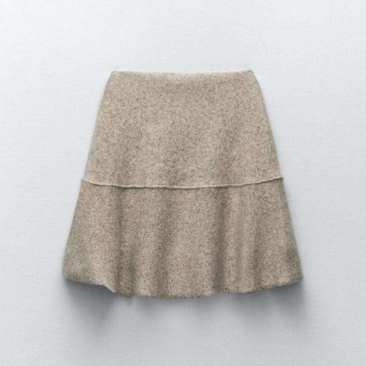 New Standard Collar Loose Fitting Solid Color Knitwear