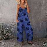 Print Loose Jumpsuit