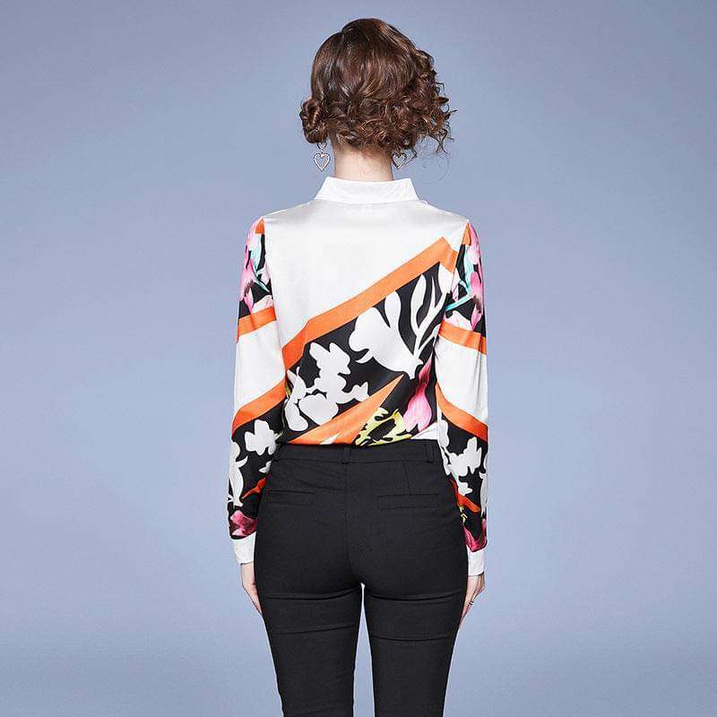 Patterned Fashion Top