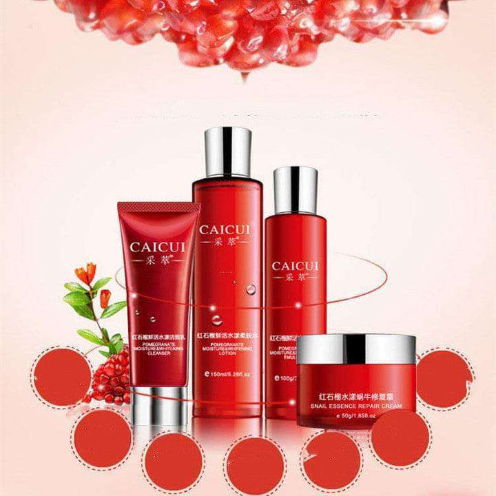 Pomegranate Moisturizing Cosmetic Skin Care Set