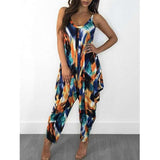 Printed Loose Fit Jumpsuit