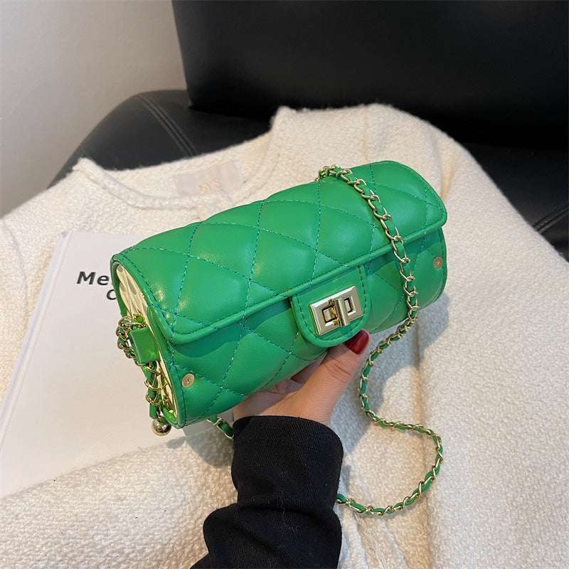 Retro Style PU Shoulder Bag for Women