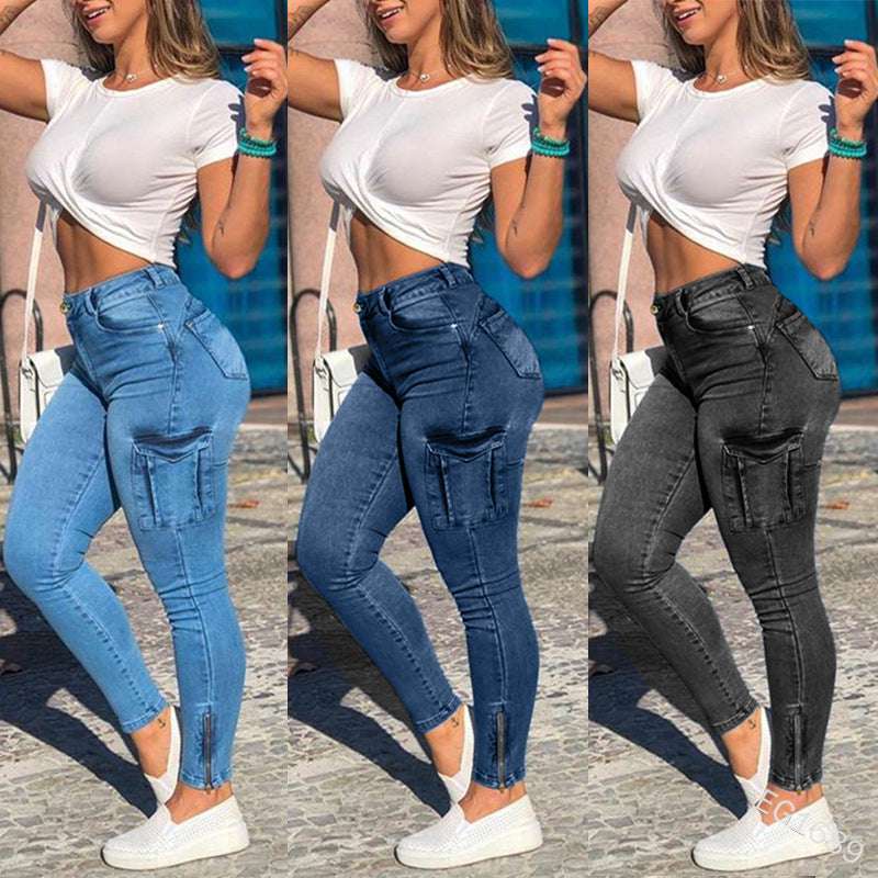 Side Pocket jeans