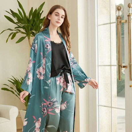 Sling Printed Mid Length Three Piece Set