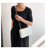 Small Square Chain Crossbody Shoulder Bag in Various Colors