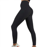 Solid Color Exercise Leggings