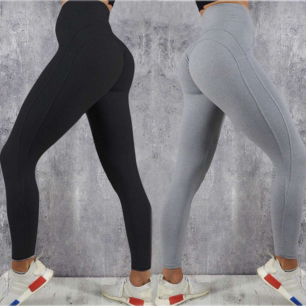 Solid Color Exercise Leggings