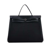 Spacious Urban PU Tote Bag