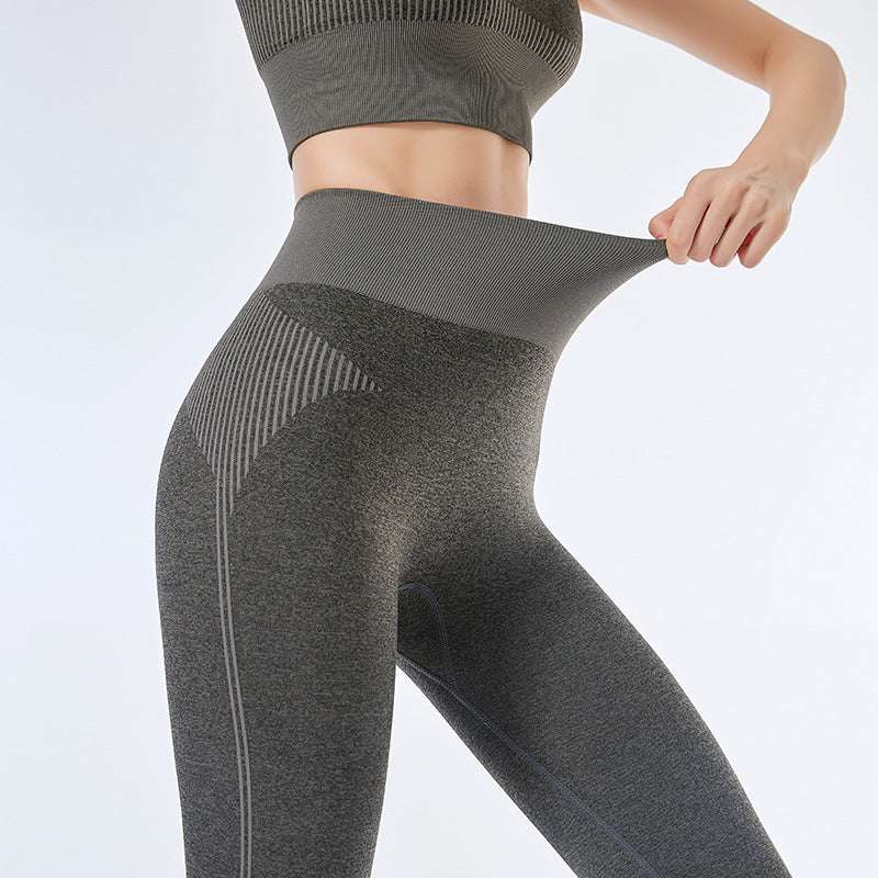 Sports Running Peach Leggings