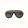 Steam Punk Diamond Oversized Sunglasses