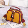 Stylish Korean Shoulder Bag with Litchi Pattern