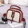 Stylish Korean Shoulder Bag with Litchi Pattern