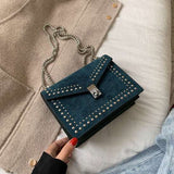 Stylish PU Leather Small Shoulder Messenger Bags for Women