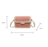 Stylish Urban Simplicity Crossbody Bag with Three-Dimensional Pocket