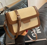 Stylish Urban Simplicity Crossbody Bag with Three-Dimensional Pocket