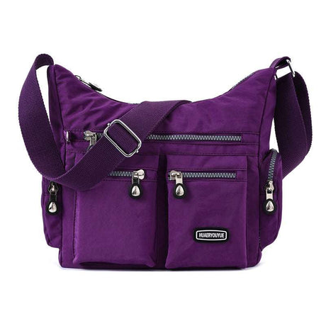 Stylish Women's Waterproof Crossbody Shoulder Bag with Multiple Pocket