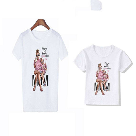 Summer Women's Printed White Tops