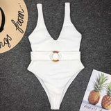 Swimsuit White Vnylon Swimsuit