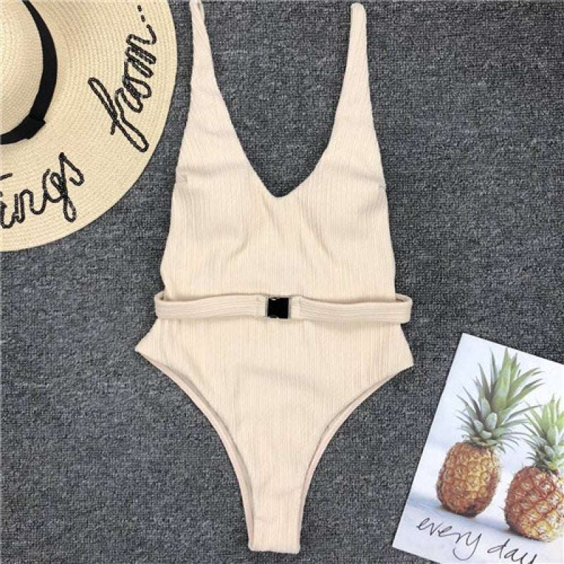 Swimsuit White Vnylon Swimsuit