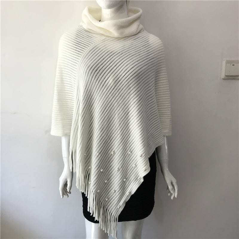 Tassel Knitted Shawl