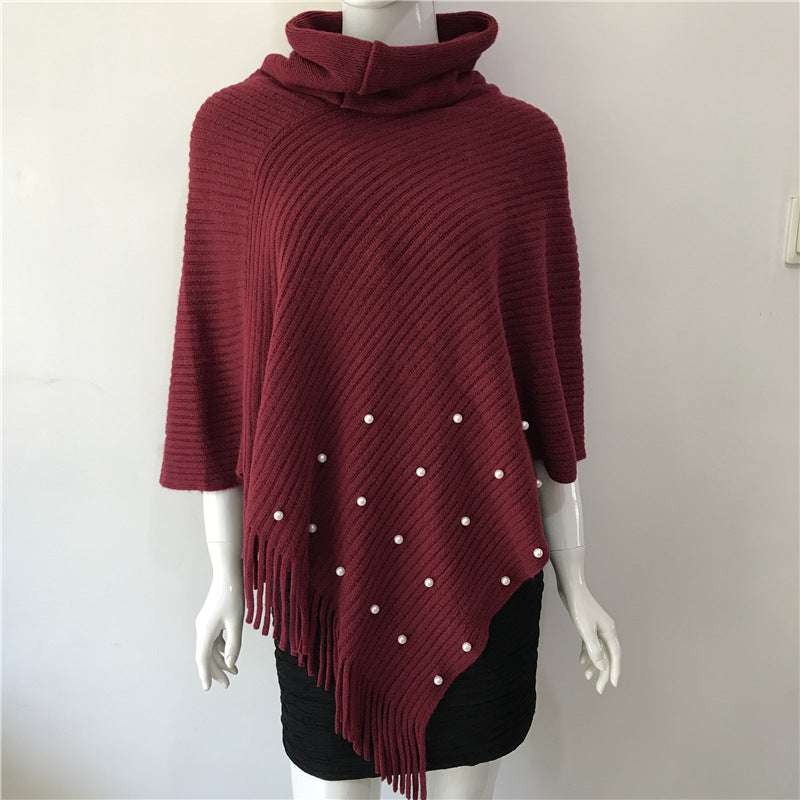 Tassel Knitted Shawl