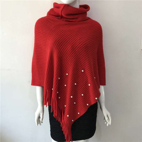 Tassel Knitted Shawl