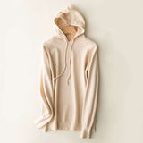 Thin Loose Fitting Hooded Sweater