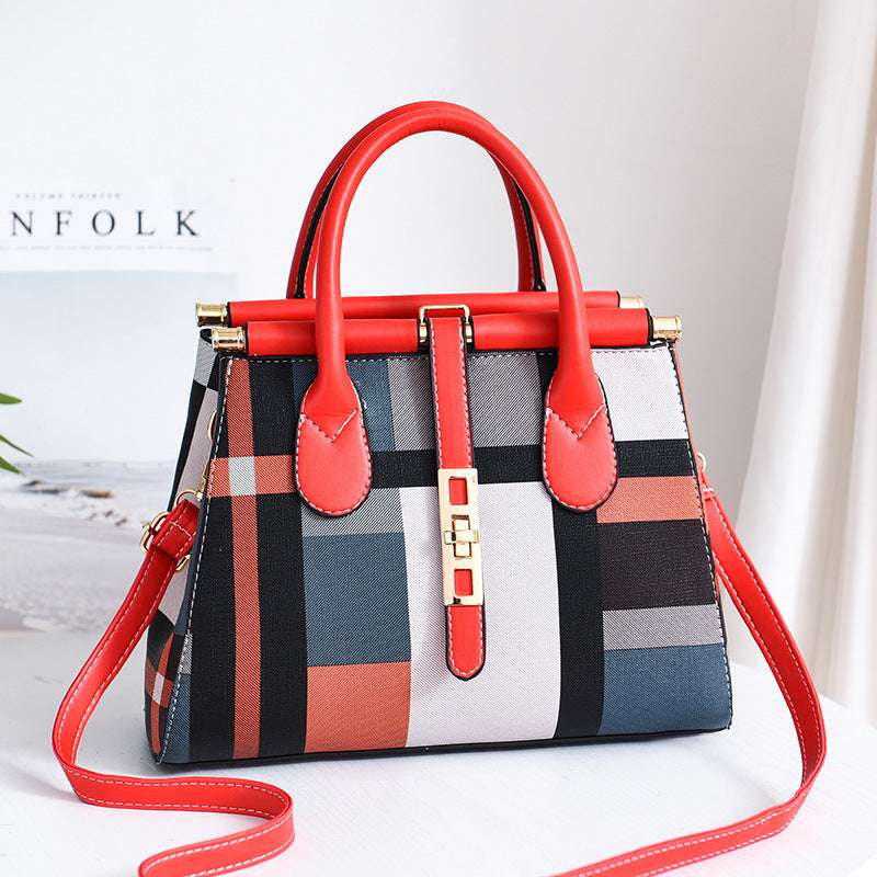 Trendy European and American Style Women's Large-Capacity Handbag