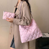 Trendy Korean Style Composite Shoulder Bag for Women