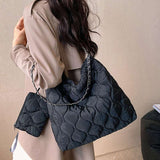 Trendy Korean Style Composite Shoulder Bag for Women