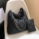 Trendy Korean Style Composite Shoulder Bag for Women