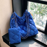 Trendy Korean Style Composite Shoulder Bag for Women