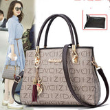 Trendy Printed Fashion Handbag with Single Shoulder Strap