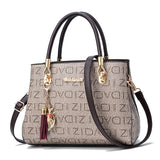 Trendy Printed Fashion Handbag with Single Shoulder Strap