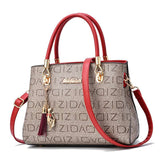 Trendy Printed Fashion Handbag with Single Shoulder Strap