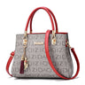 Trendy Printed Fashion Handbag with Single Shoulder Strap