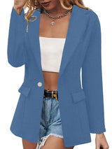 Versatile Long Sleeve Coat in a Range of Colors