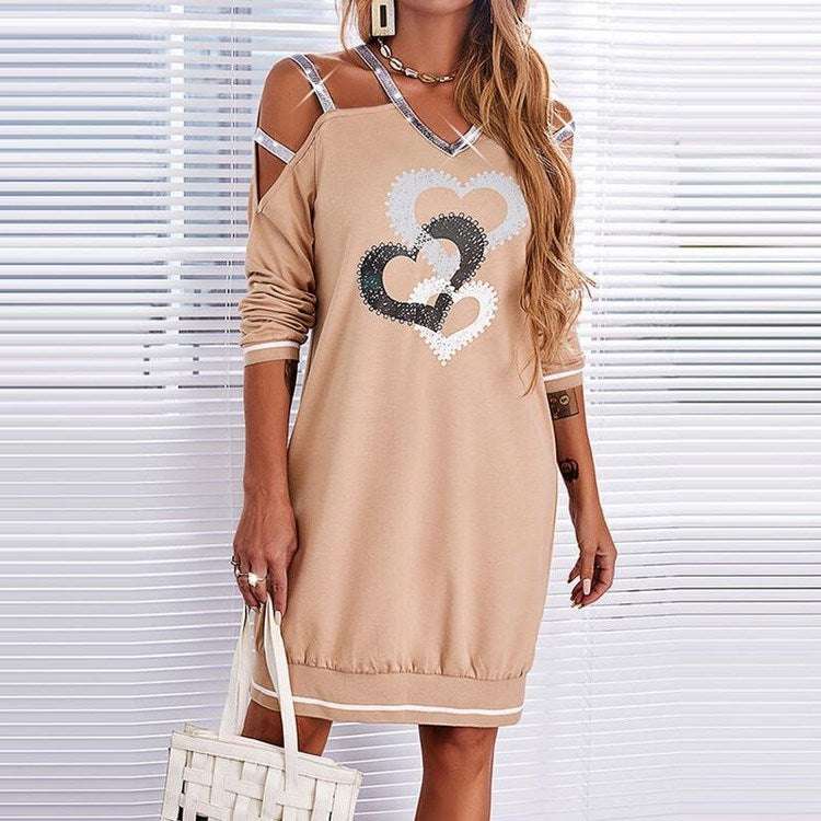 Vestidos Women’s Dress Long Sleeve