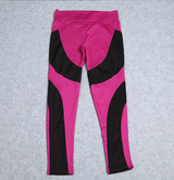 Vibrant Sporty Mesh Push Up Leggings