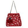 Women's Plush Chain Shoulder Messenger Bag for Casual Fashion