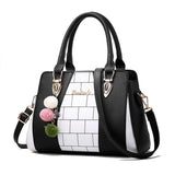 Women's PU Shoulder Bag with Zipper Opening