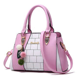 Women's PU Shoulder Bag with Zipper Opening